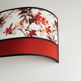 Foliage Rosso parete