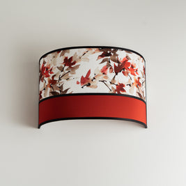 Foliage Rosso parete